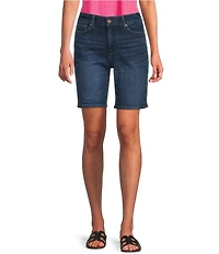 NYDJ Ella Stretch Denim Lift Tuck® Technology High Rise Bermuda Shorts