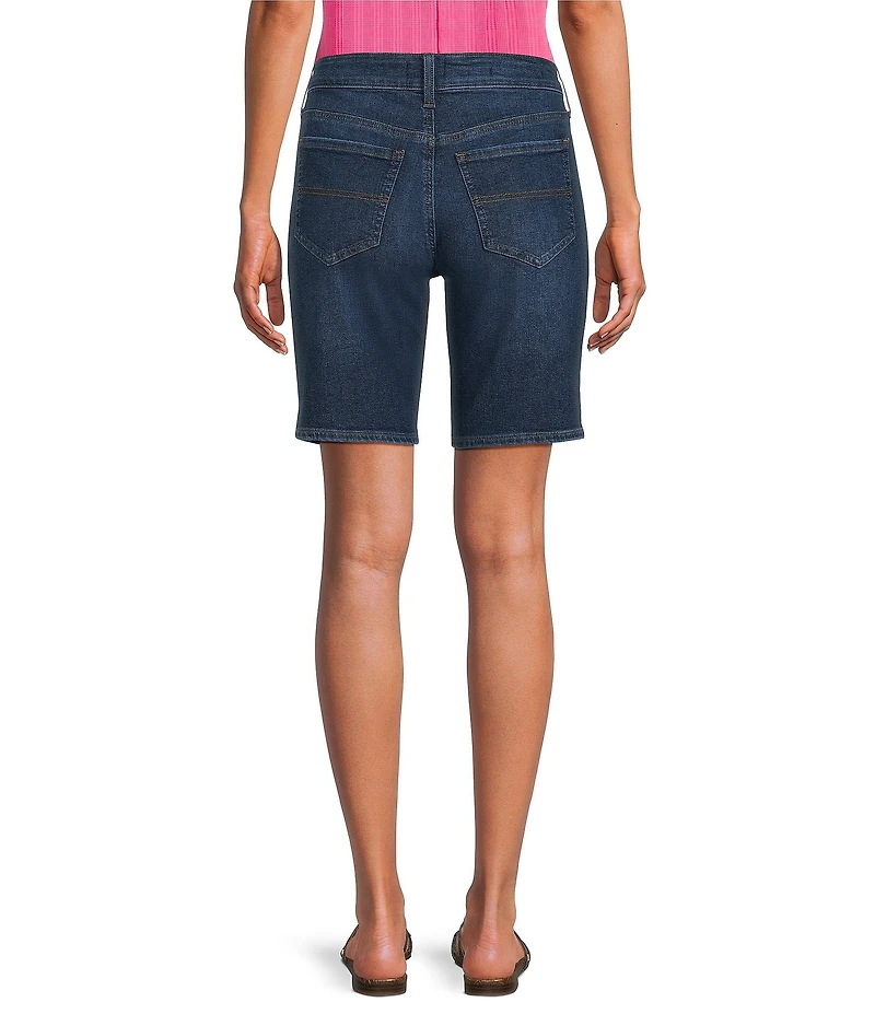 NYDJ Ella Stretch Denim Lift Tuck® Technology High Rise Bermuda Shorts
