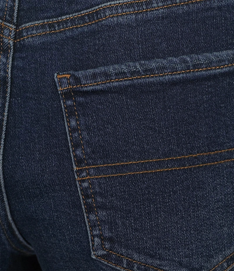 NYDJ Erin Denim Mid Rise Relaxed Fit Frayed Hem Shorts