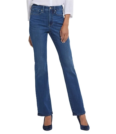 NYDJ Stretch Denim High Rise Slim Leg Bootcut Jeans