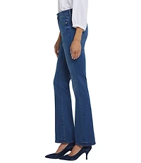 NYDJ Stretch Denim High Rise Slim Leg Bootcut Jeans