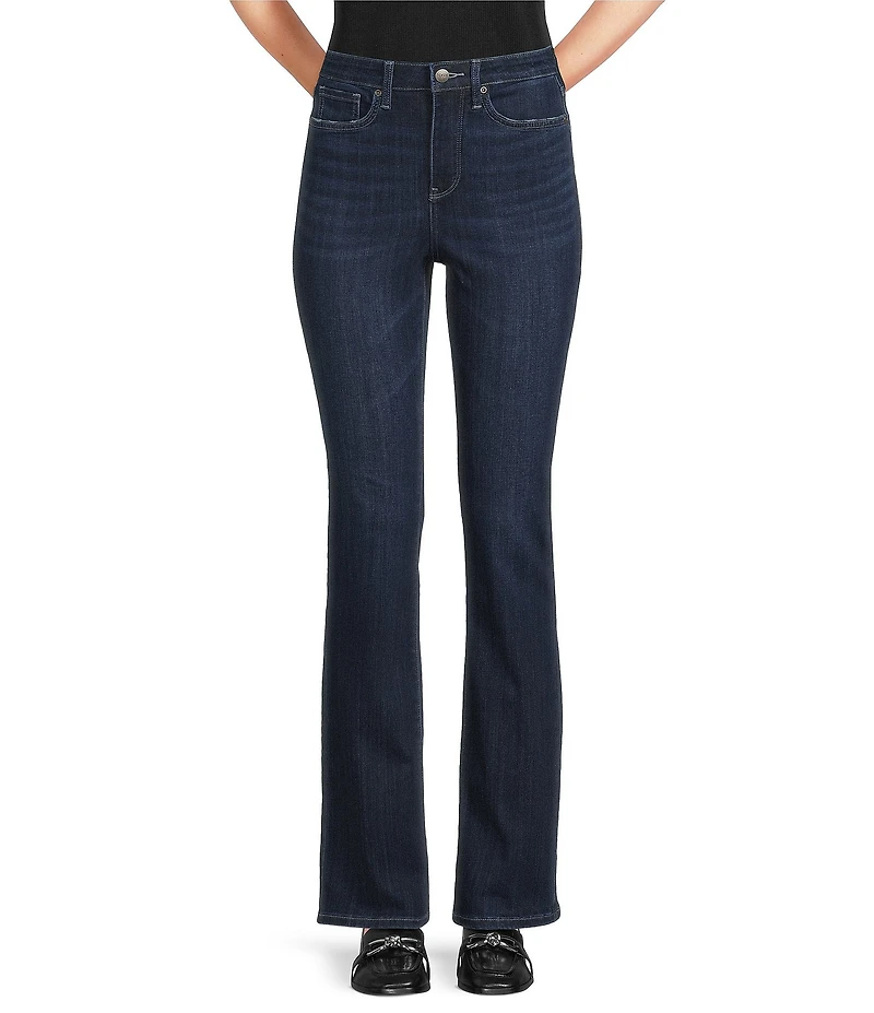NYDJ Stretch Denim High Rise Slim Leg Bootcut Jeans