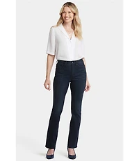 NYDJ Stretch Denim High Rise Slim Leg Bootcut Jeans
