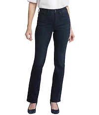 NYDJ Stretch Denim High Rise Slim Leg Bootcut Jeans