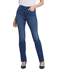 NYDJ Stretch Denim High Rise Slim Leg Bootcut Jeans