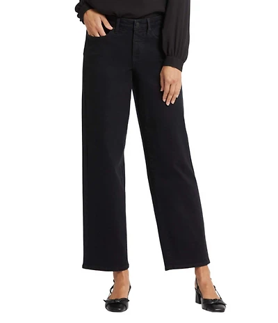 NYDJ Jemma Barrel Stretch Denim High Rise Barrel Leg Ankle Jeans