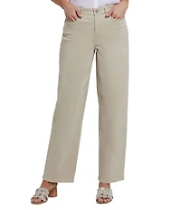 NYDJ Jemma Stretch Denim Lift Tuck® High Rise Barrel Jeans