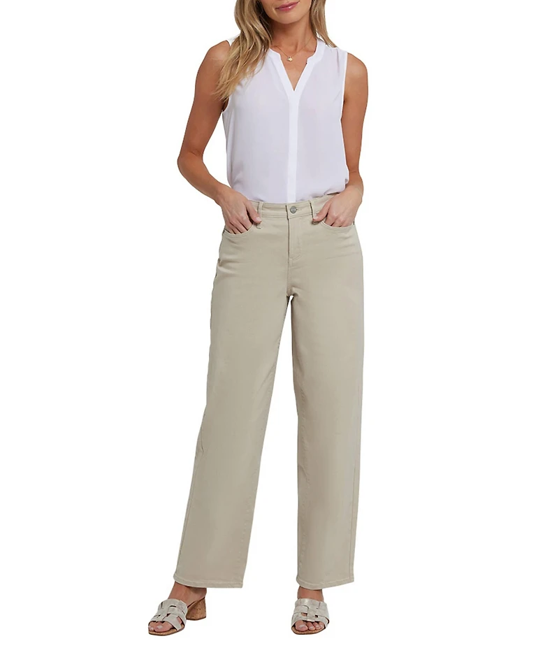 NYDJ Jemma Stretch Denim Lift Tuck® High Rise Barrel Jeans