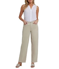 NYDJ Jemma Stretch Denim Lift Tuck® High Rise Barrel Jeans