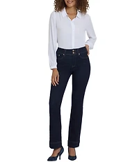 NYDJ Lift Tuck® Technology Barbara High Rise Double Button Bootcut Jeans