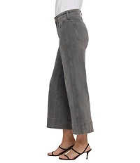 NYDJ Lift Tuck® Technology Teresa Stretch Denim Wide Leg Ankle Front Seam Jeans