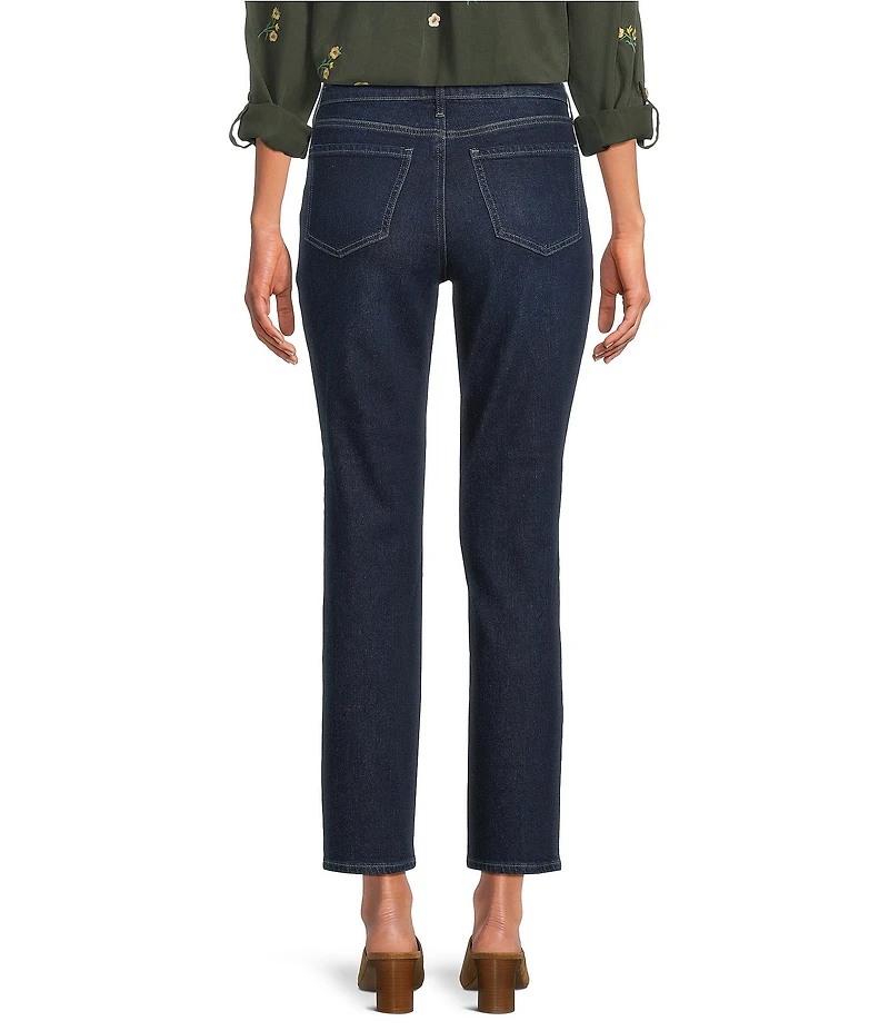 NYDJ Margot Girlfriend Denim Front Seam Jeans