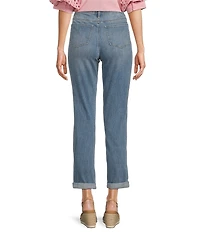NYDJ Margot Rolled Cuff Girlfriend Jeans
