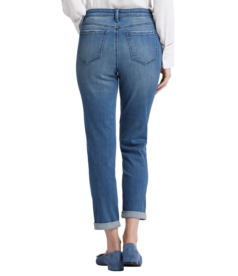 NYDJ Margot Rolled Cuff Girlfriend Jeans
