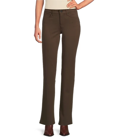 NYDJ Marilyn 5-Pocket Straight Leg Stretch Ponte Pants