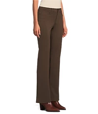 NYDJ Marilyn 5-Pocket Straight Leg Stretch Ponte Pants