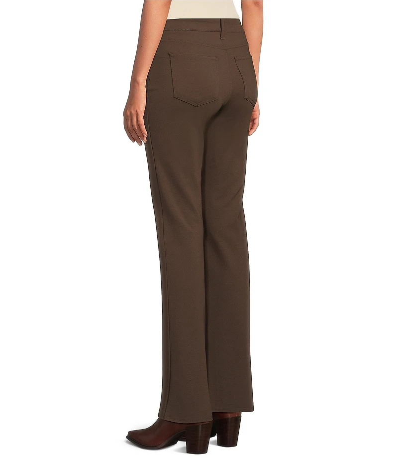 NYDJ Marilyn 5-Pocket Straight Leg Stretch Ponte Pants