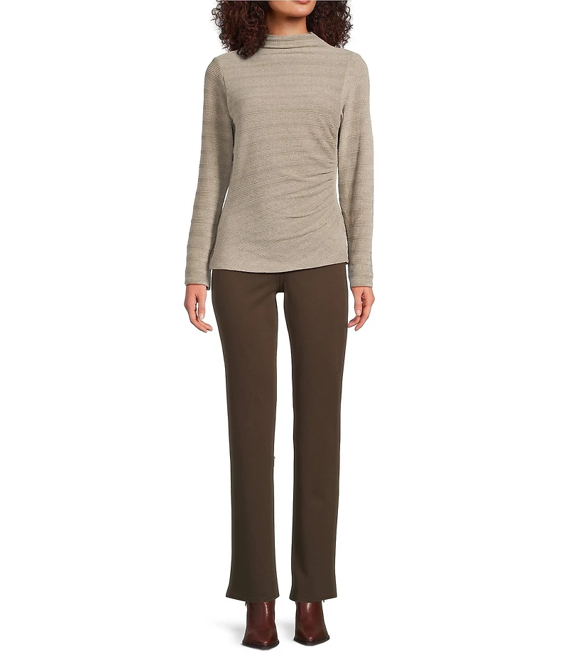 NYDJ Marilyn 5-Pocket Straight Leg Stretch Ponte Pants