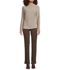 NYDJ Marilyn 5-Pocket Straight Leg Stretch Ponte Pants