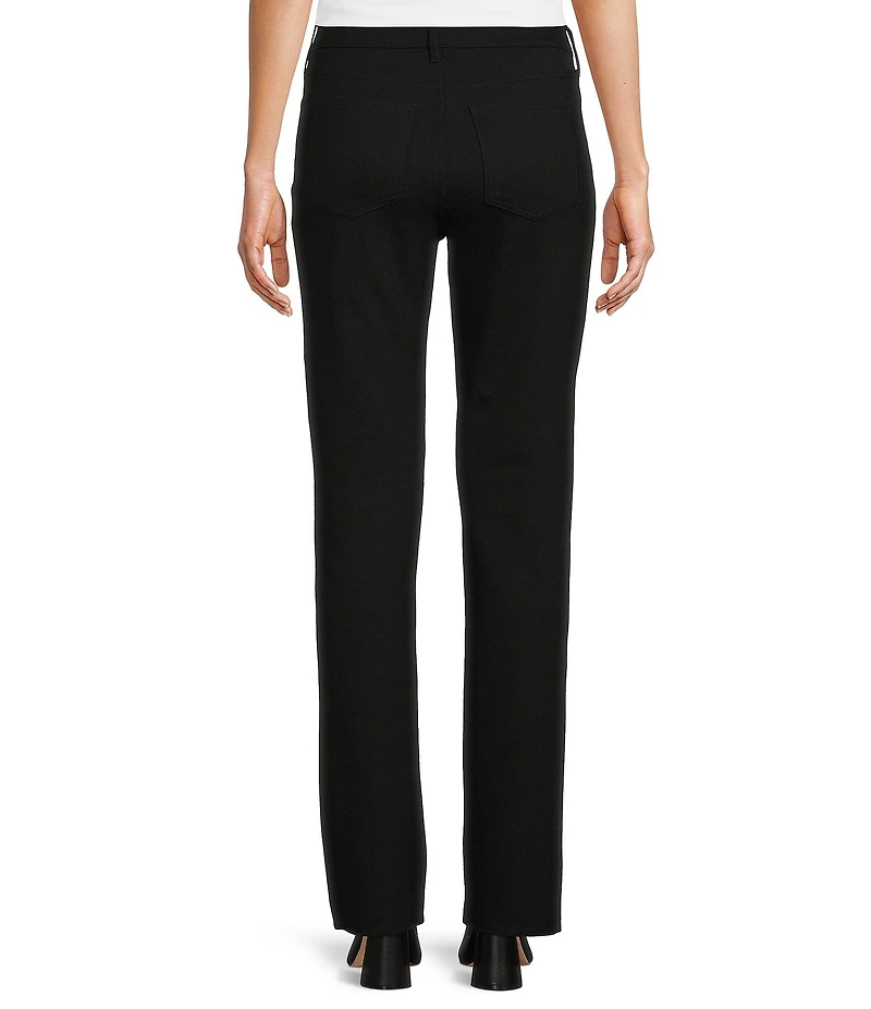 NYDJ Marilyn 5-Pocket Straight Leg Stretch Ponte Pants