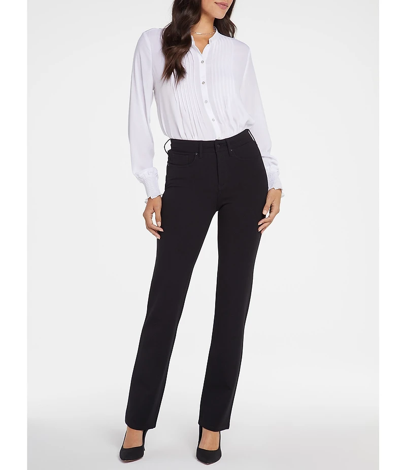 NYDJ Marilyn 5-Pocket Straight Leg Stretch Ponte Pants
