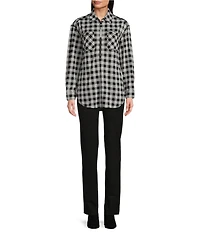 NYDJ Marilyn 5-Pocket Straight Leg Stretch Ponte Pants