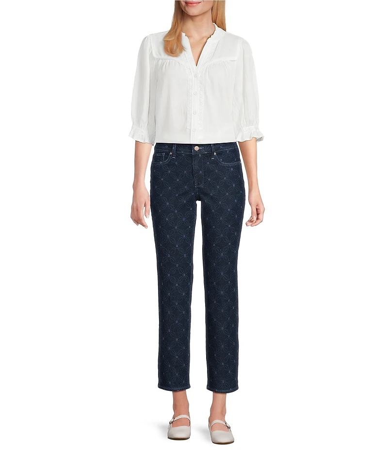 NYDJ Marilyn Lift Tuck® Technology Mid-Rise Ankle Jeans