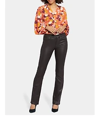 NYDJ Marilyn Lift Tuck® Technology Stretch Coated Straight Leg Jeans