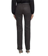 NYDJ Marilyn Lift Tuck® Technology Stretch Coated Straight Leg Jeans