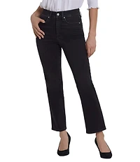 NYDJ Marilyn Lift Tuck® Technology Stretch Denim High Rise Ankle Straight Leg Jeans