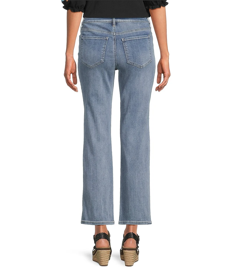 NYDJ Marilyn Mid Rise Straight Ankle Jeans