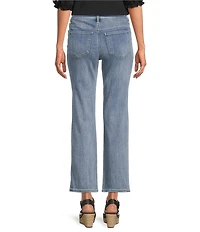 NYDJ Marilyn Mid Rise Straight Ankle Jeans