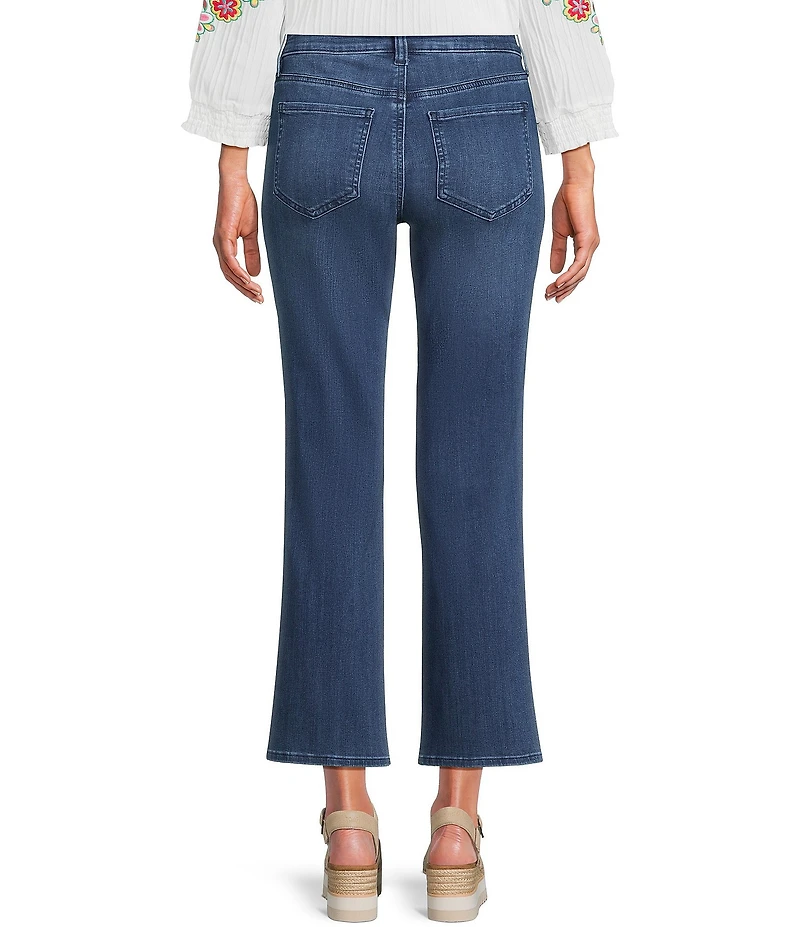 NYDJ Marilyn Mid Rise Straight Ankle Jeans