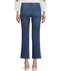 NYDJ Marilyn Mid Rise Straight Ankle Jeans