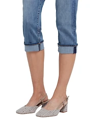 NYDJ Marilyn Cool Embrace® Stretch Denim Slim Straight Mid Rise Capri Stretch Jeans