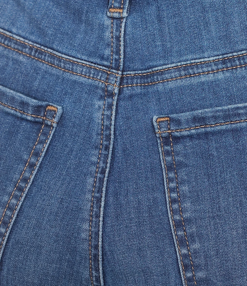 NYDJ Marilyn Cool Embrace® Stretch Denim Slim Straight Mid Rise Capri Stretch Jeans