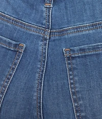 NYDJ Marilyn Cool Embrace® Stretch Denim Slim Straight Mid Rise Capri Stretch Jeans