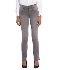NYDJ Marilyn Straight Hollywood Mid Rise Jeans