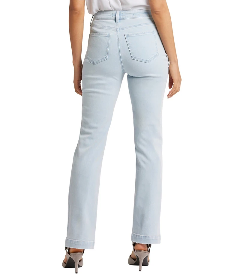 NYDJ Marilyn Straight Leg Deep Hem Jeans