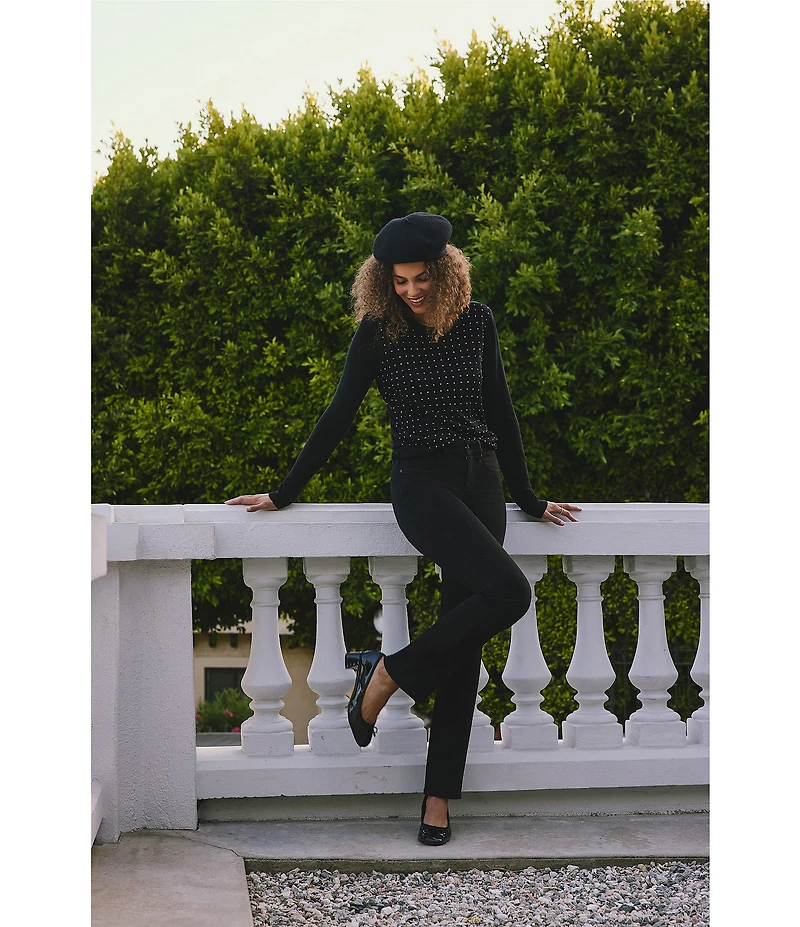 NYDJ Marilyn Straight Leg High Rise Jeans
