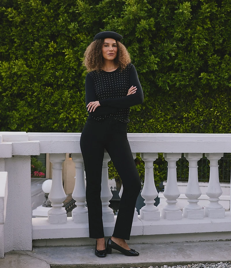 NYDJ Marilyn Straight Leg High Rise Jeans