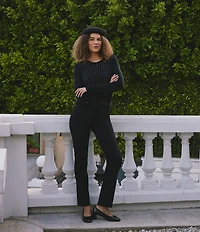 NYDJ Marilyn Straight Leg High Rise Jeans
