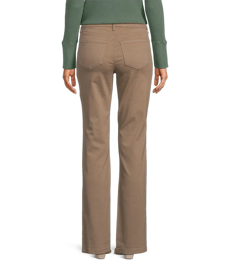 NYDJ Marilyn Straight Leg High-Rise Utility Pocket Jeans