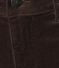 NYDJ Marilyn Straight Leg Mid Rise Fine Wale Corduroy Jeans