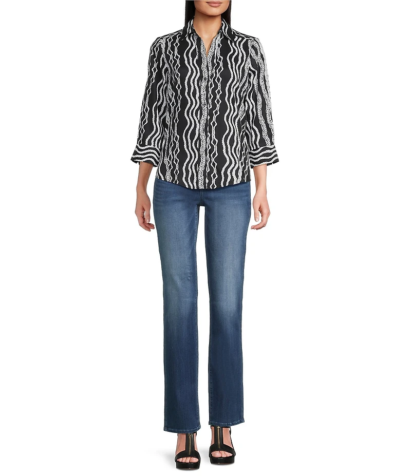 NYDJ Marilyn Stretch Denim Lift Tuck® Technology Straight Leg Jeans