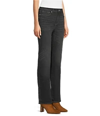 NYDJ Marilyn Stretch Denim Straight Leg Jeans