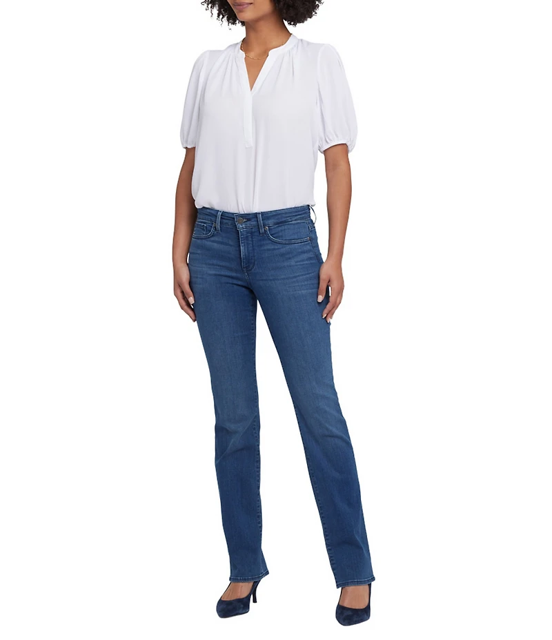 NYDJ Marilyn Stretch Denim Straight Leg Jeans