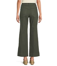NYDJ Mia Stretch Denim High Rise Ankle Palazzo Jeans