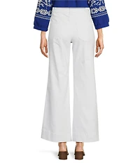 NYDJ Mia Stretch Denim High Rise Ankle Palazzo Jeans
