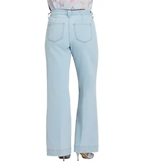 NYDJ Mia Stretch Denim Lift Tuck® Technology High Rise Palazzo Jeans